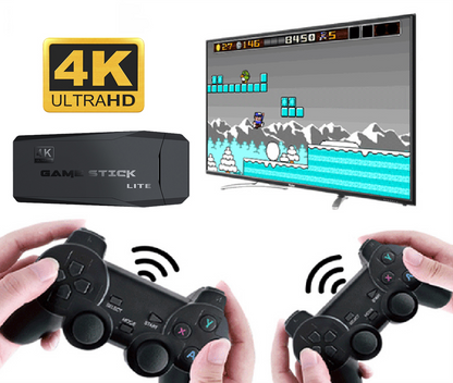 InfinityPlay | GameStick 4k (64GB) 10,000+ Retro Games